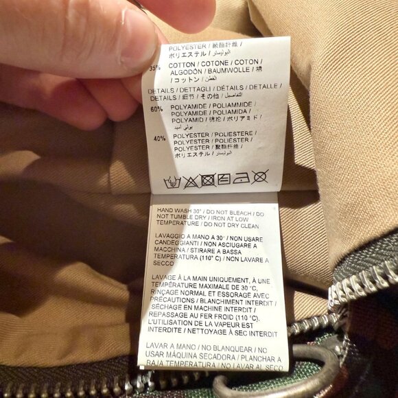 Off-White Green Camouflage Arrow Print Backpack - Picture 14 of 16